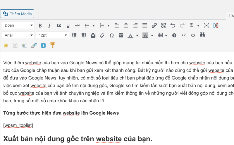 Hướng dẫn từng bước cách đưa website lên Google News bước 3