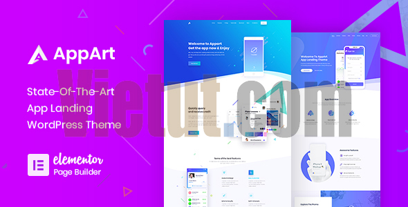 AppArt - Creative WordPress Theme For Apps Saas