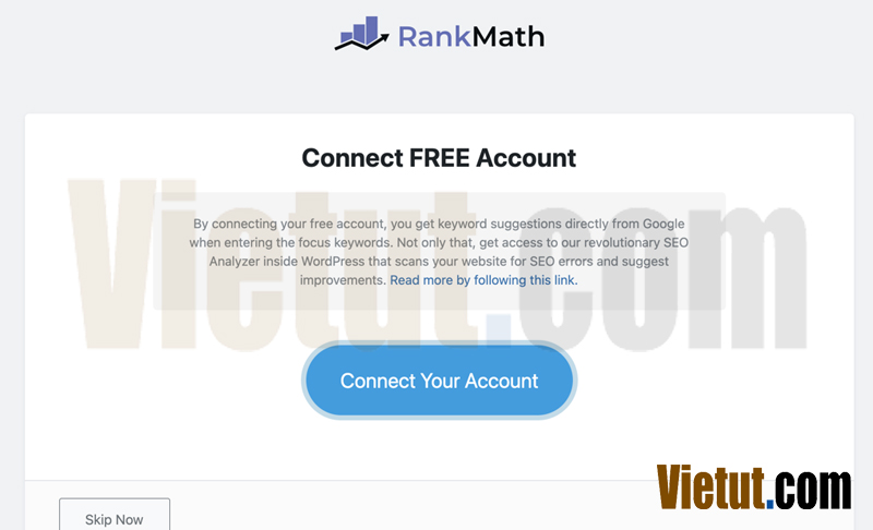 Kết nối Tài khoản Rank Math Pro