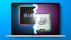 So sánh sựa khác biệt giữ Laptop Apple MacBook Pro M1 với MacBook Pro Intel (13 inch)