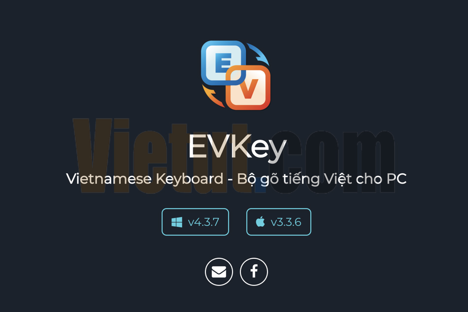 Cách cài phần mềm gõ tiếng Việt EVkey