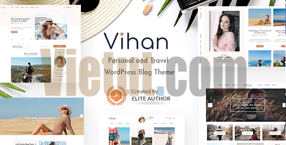 Vihan | Personal & Travel WordPress Blog Theme